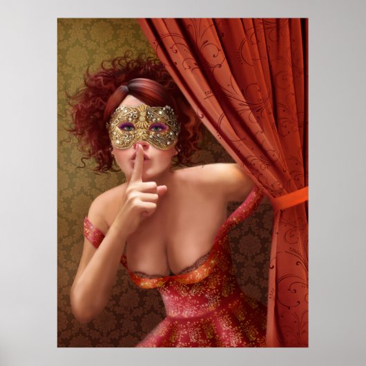 Poster "Masquerade" (Voorkant)