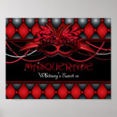 Poster Masquerade Party (Voorkant)