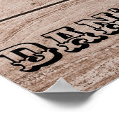 Poster Matte Cowboy Boot and Pet (Hoek)