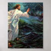Poster: Matthew 14:29-30 Poster (Voorkant)