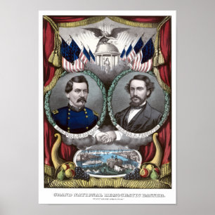 Poster McClellan en Pendleton Campaign