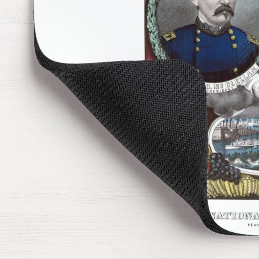 Poster McClellan en Pendleton Campaign Muismat (Hoek)