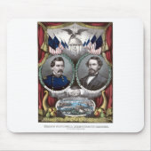 Poster McClellan en Pendleton Campaign Muismat (Voorkant)