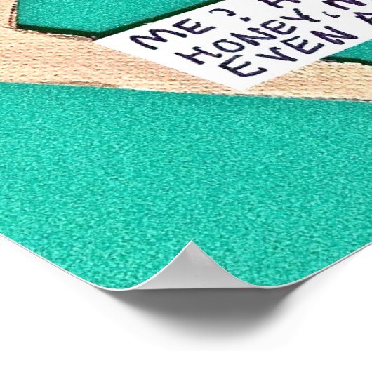 POSTER - "ME? EEN MORGENDE PERSOON?" (Hoek)