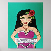 POSTER - "ME? EEN MORGENDE PERSOON?" (Voorkant)