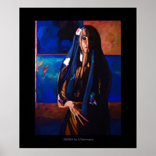 Poster: MEDEA van S.Tammany Poster (Voorkant)