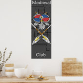 poster medieval club (Keuken)