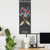 poster medieval club (Thuiskantoor)