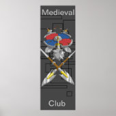 poster medieval club (Voorkant)