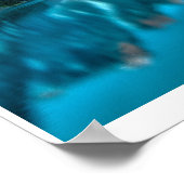 Poster. Meer en berg Poster (Hoek)