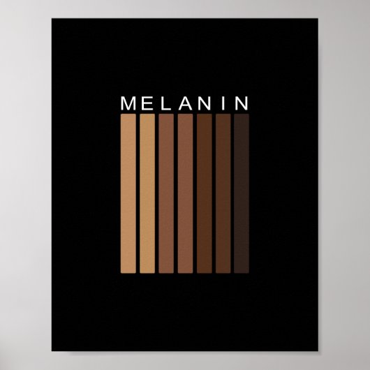 Poster Melanin Shades (Voorkant)