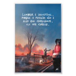 Poster Memórias (Frase III)
