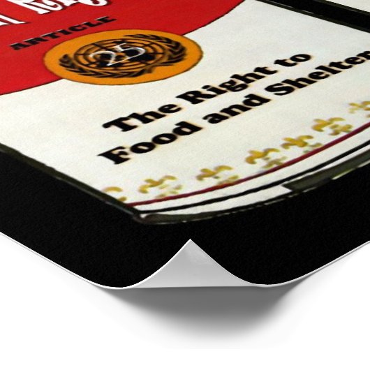 Poster mensenrechten (Hoek)