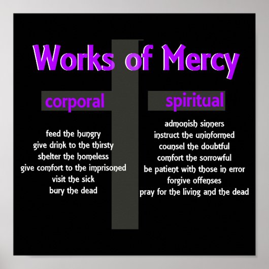 Poster-Merciful Works Poster (Voorkant)