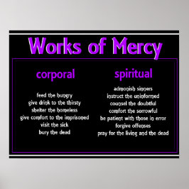Poster-Merciful Works Poster