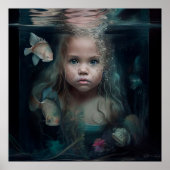 Poster mermaid (Voorkant)