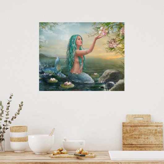 poster Mermaid Ariel (Keuken)