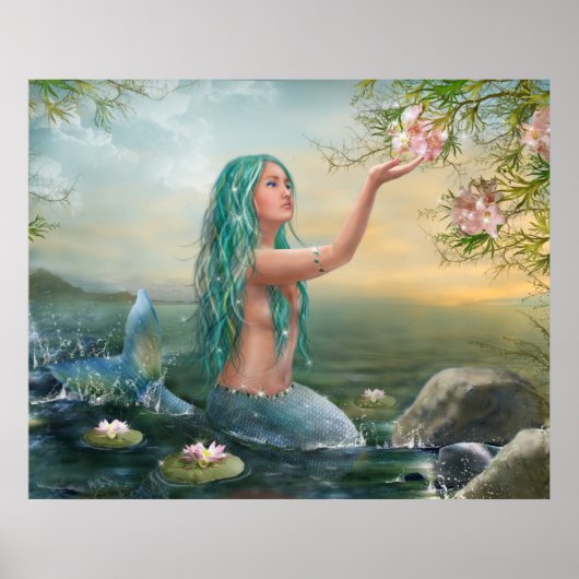 poster Mermaid Ariel (Voorkant)