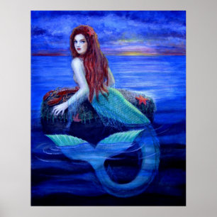 poster "Mermaid's Dinner"