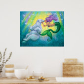 poster "Mermaid's Polar Beer Kiss" (Keuken)