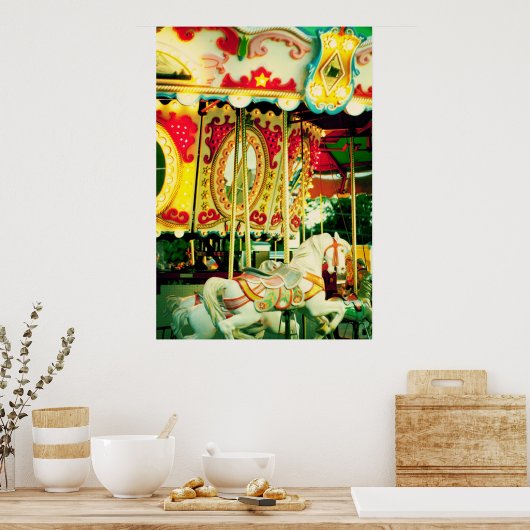 poster "Merry Go Round" (Keuken)