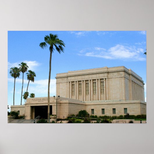 Poster Mesa Arizona Temple (Voorkant)