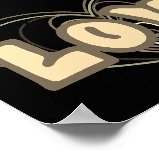 Poster met Afbeeldingen uit de liefde en het hart (Hoek)