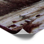 Poster met Albert Bierstadt schilderen (Hoek)