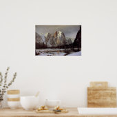 Poster met Albert Bierstadt schilderen (Keuken)