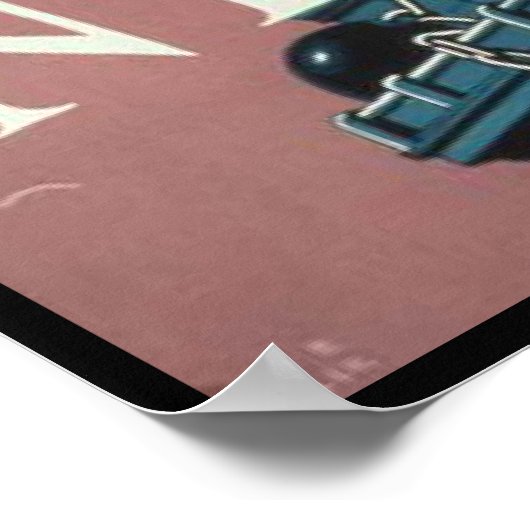 Poster met Amerikaanse WWII Propaganda (Hoek)