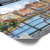 Poster met Amsterdam (Hoek)