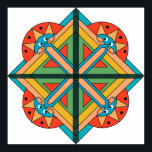 Poster met Art Deco Thema en Funny Facs<br><div class="desc">Poster met Art Deco Thema en Funny Facs</div>