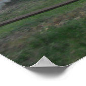 Poster met Basset Hound die een prachtige kerk bez (Hoek)