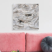 Poster met basttextuur van olijfboom canvas afdruk (Insitu (Woonkamer))