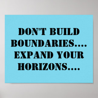 Poster met bericht van binnenkomst