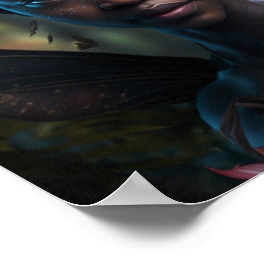 poster met 'Black Butterfly' (Hoek)