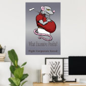 Poster met buitensporige winsten (Thuiskantoor)