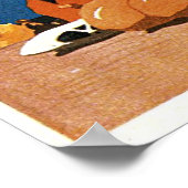 Poster met  Californische afdruk (Hoek)