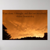 Poster met citaat. (Voorkant)