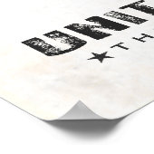 Poster met Cool Football Print (Hoek)