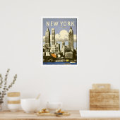 Poster met Cool New York Print (Keuken)