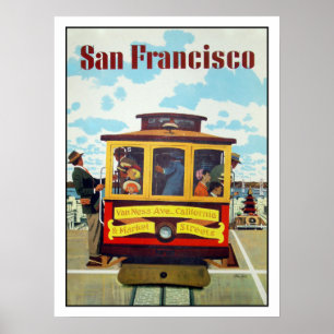 Poster met Cool San Francisco Print