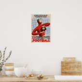 Poster met Copa de America Soccer Print (Keuken)
