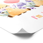 Poster met cute baby-giraffe | Ik ben dapper - Ik (Hoek)