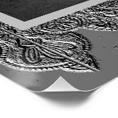 Poster met  danser (Hoek)