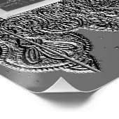 Poster met  danser (Hoek)