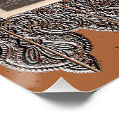 Poster met  danser (Hoek)