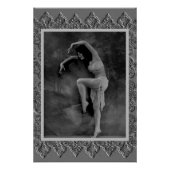 Poster met  danseres Kyra (Voorkant)