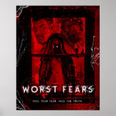 Poster met de ergste angst - 16 x 20 inch (Voorkant)