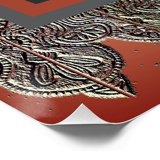 Poster met de godin Artemis (Hoek)